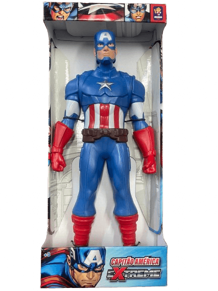 Boneco Capitão América Extreme 1132 - Mimo