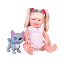 Boneca My Baby Cherry e Seu Pet - Pupee