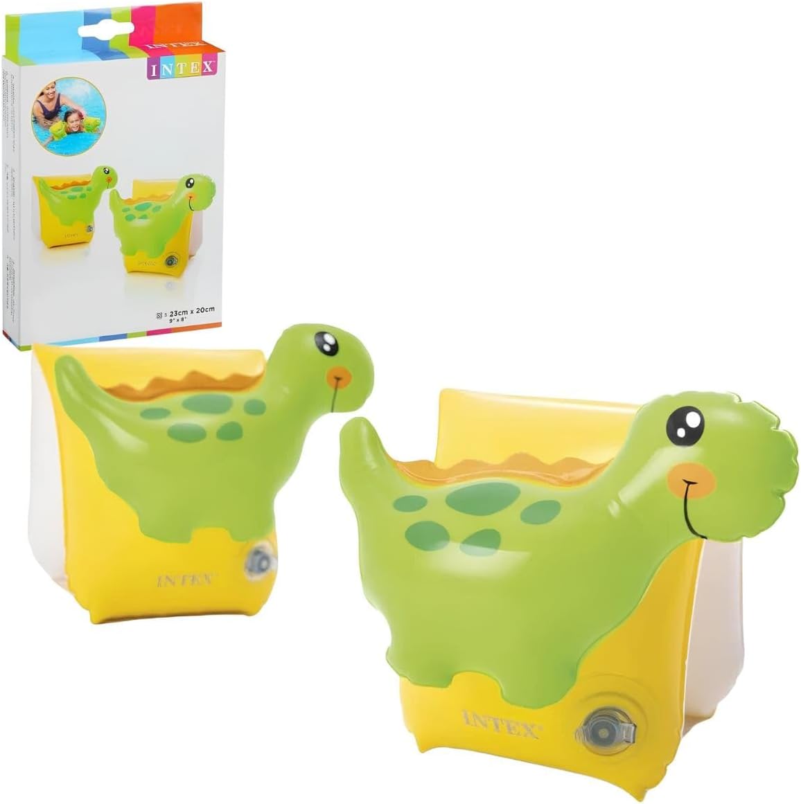 Bóia de Braço Flutuador Dinossauro - Intex