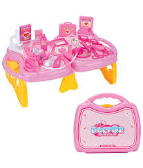 Kit Médico - Doutora Diversão - Maleta Rosa - Fenix