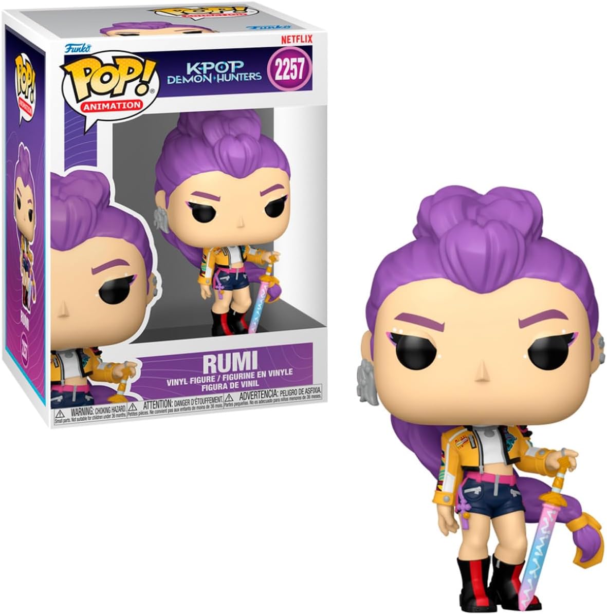 Funko Pop - Guerreiras do K-Pop - Rumi #2257
