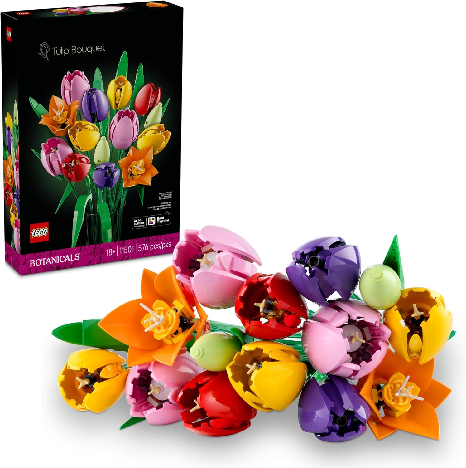 11501 Lego Botanical Collection - Buquê de Tulipas