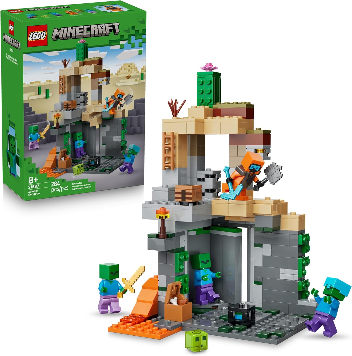 21587 Lego Minecraft - Masmorra Zumbi