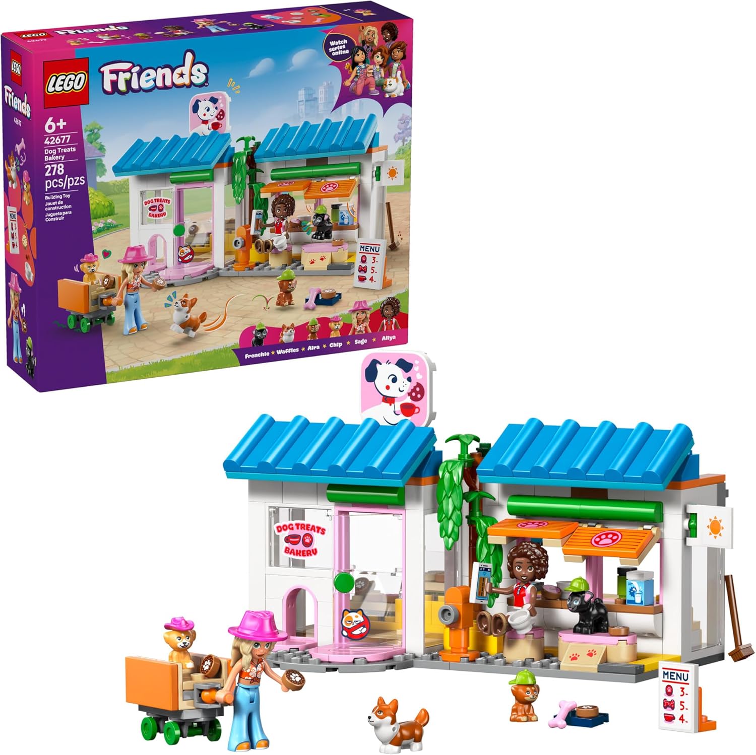 42677 Lego Friends - Padaria de Guloseimas Caninas