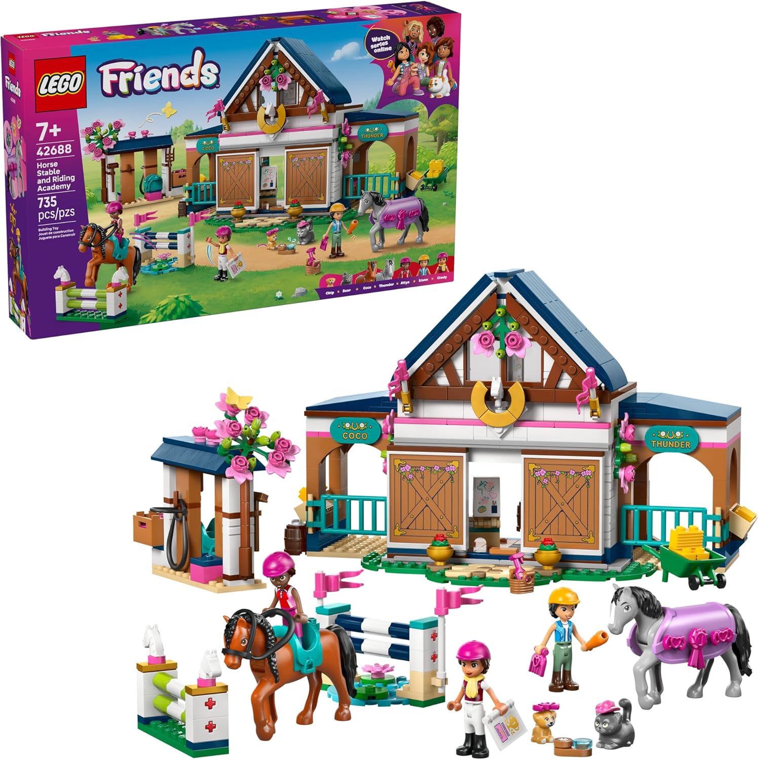 42688 Lego Friends - Estábulos e Escola de Equitação