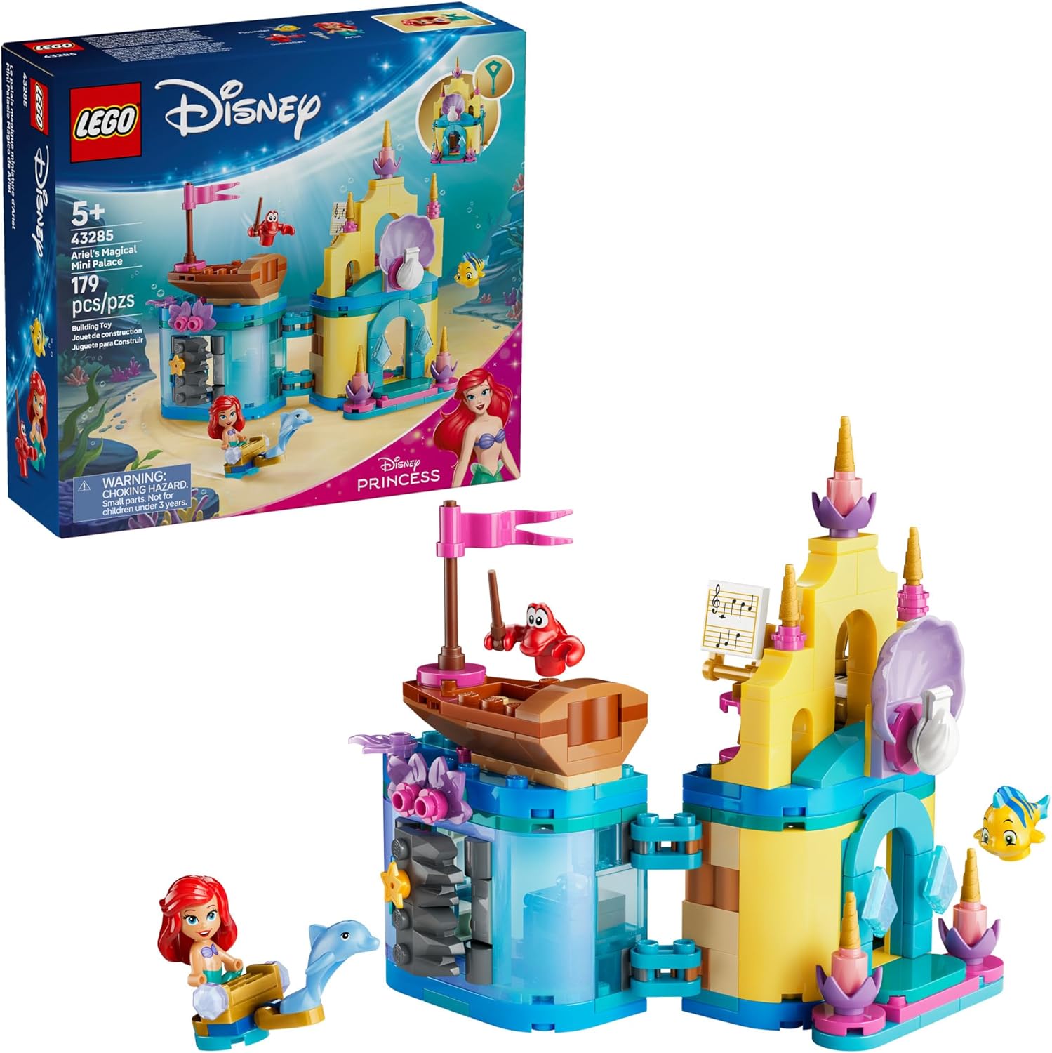 43285 Lego Disney - Mini Palácio Mágico da Ariel