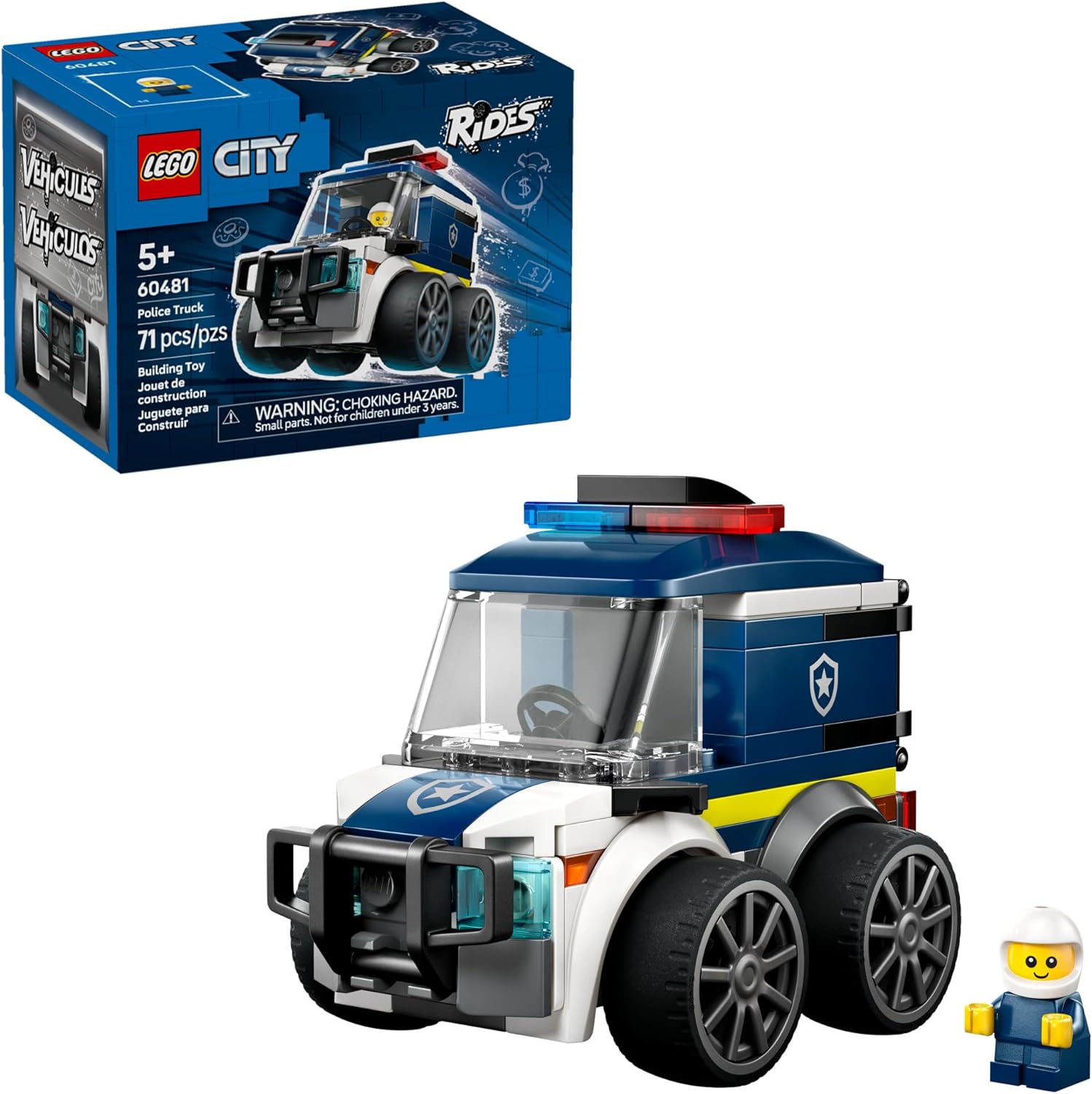 60481 Lego City - Veículos: Caminhão da Polícia