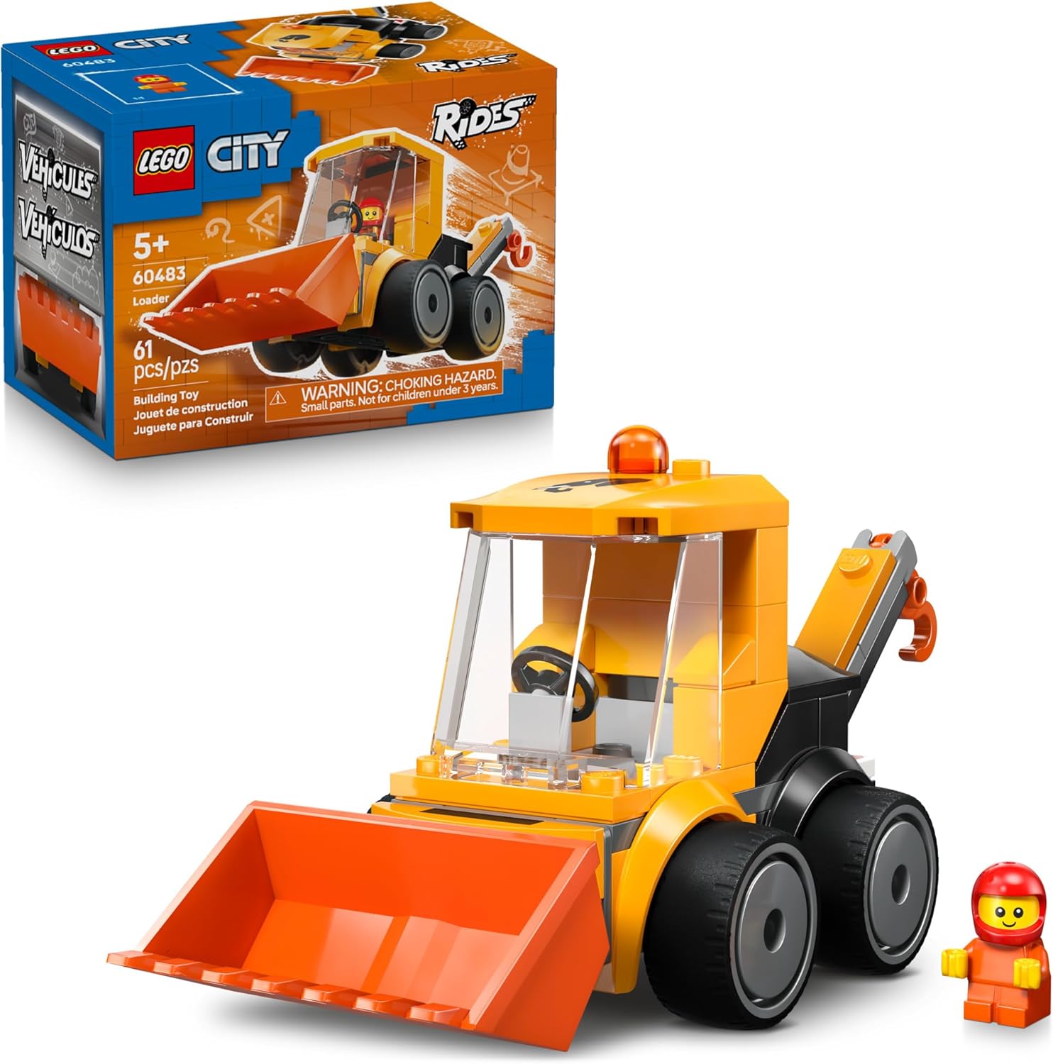 60483 Lego City - Veículos: Carregadeira de Construção