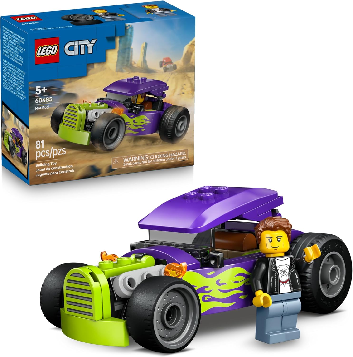 60485 Lego City - Hot Rod