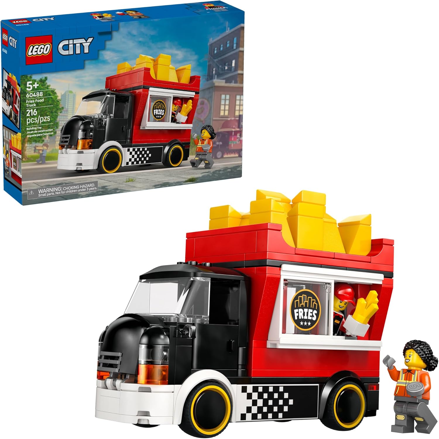 60488 Lego City - Food Truck de Batatas Fritas