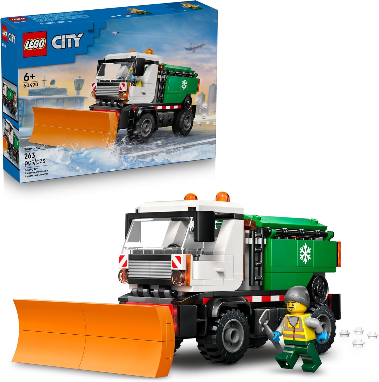 60490 Lego City - Caminhão Limpa-Neve