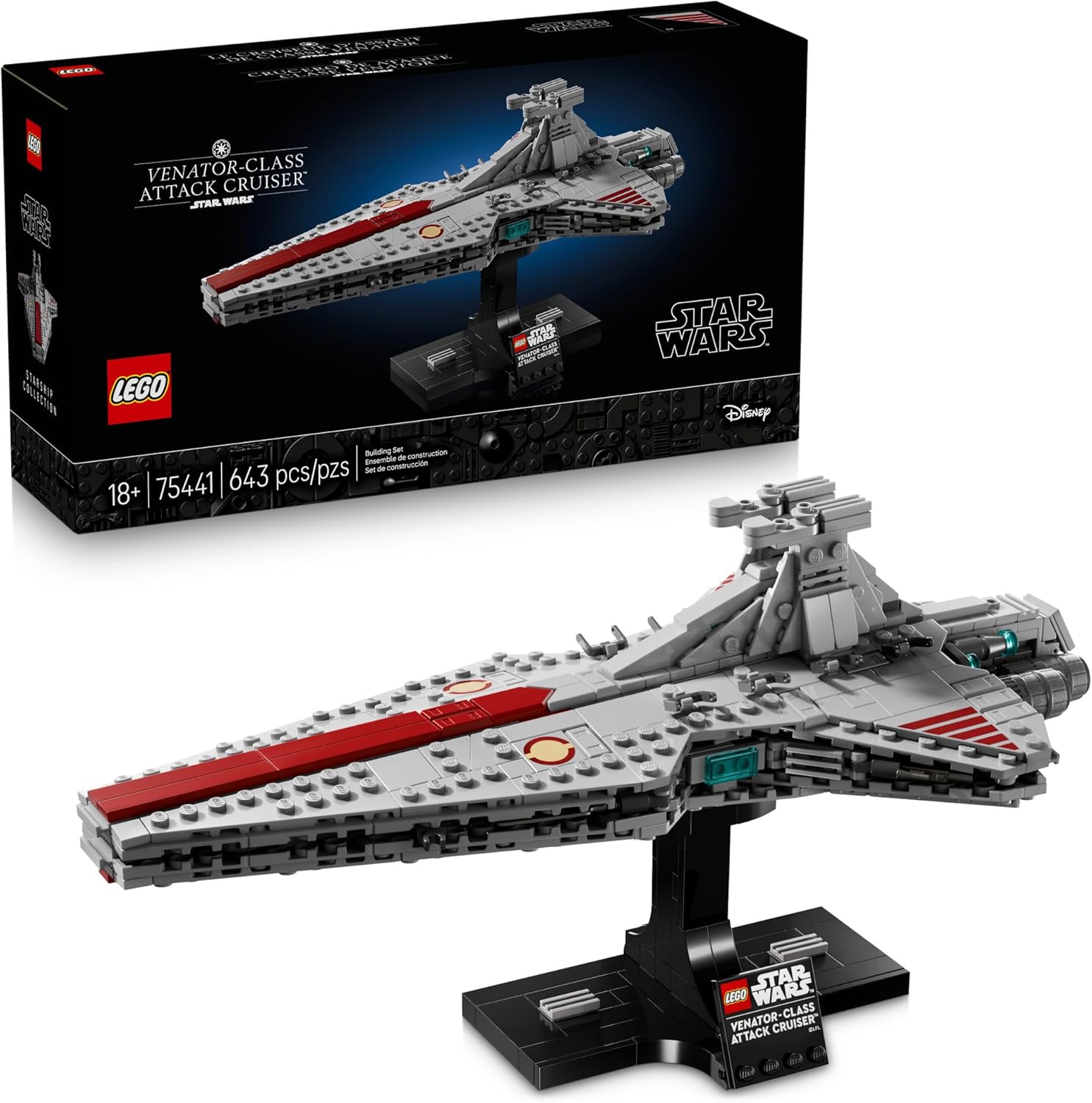 75441 Lego Star Wars - Cruzador de Ataque Classe Venator