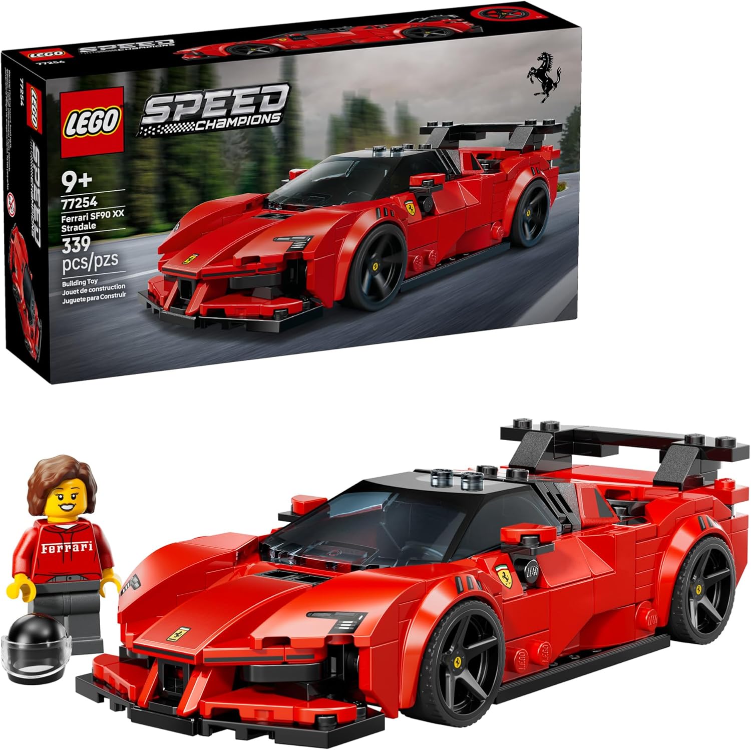 77254 Lego Speed Champions - Carro Esportivo Ferrari Sf90 Xx Stradale