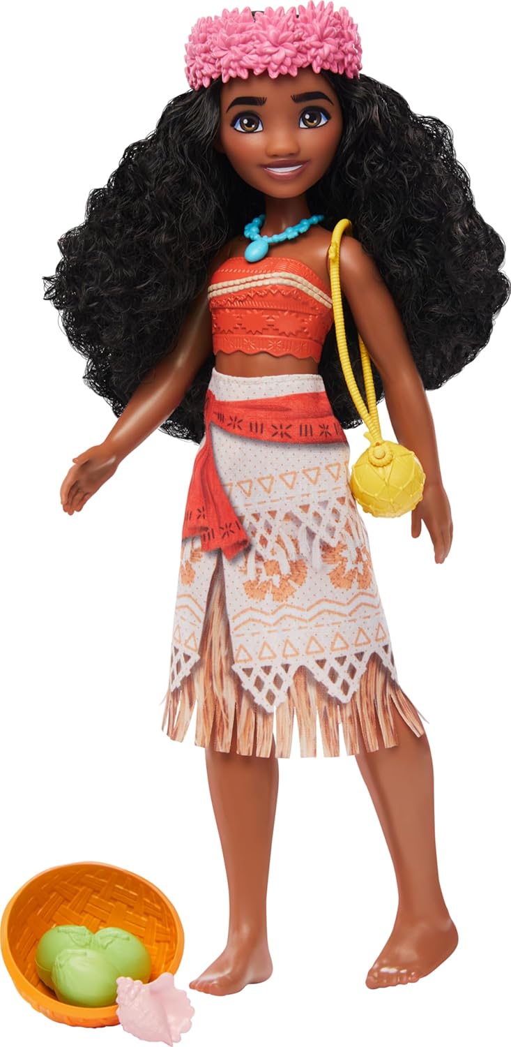 Boneca Princesas Disney - Moana com Acessórios Hrp62