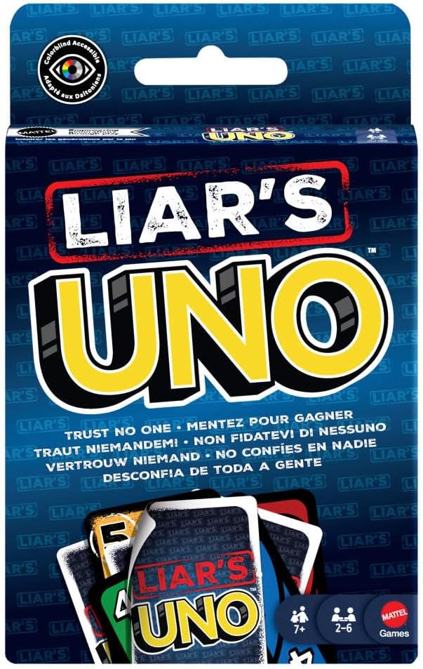 Jogo Uno Liars - Jlh43 - Mattel