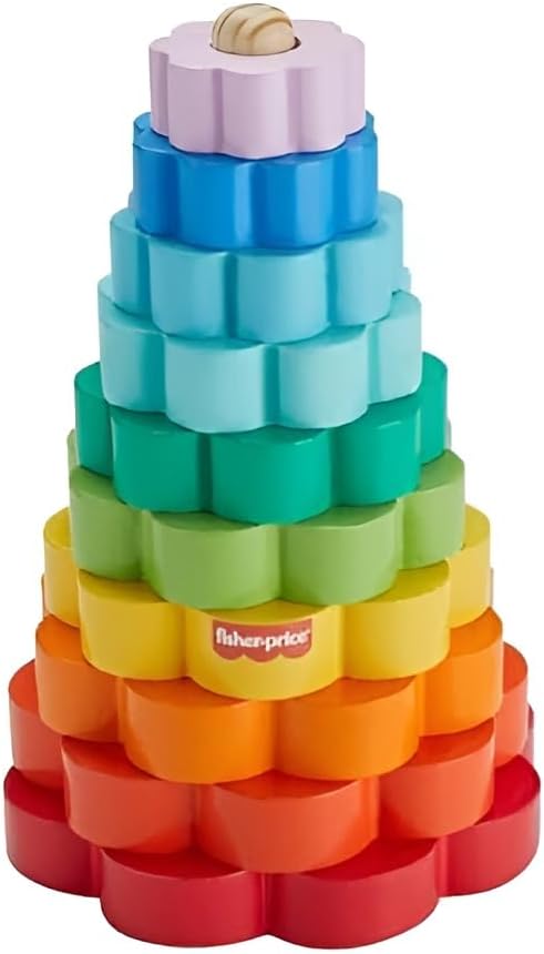 Pirâmide de Anéis de Madeira Fisher-Price Hxt77