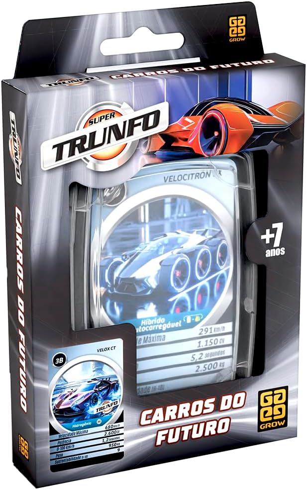 Jogo Super Trunfo - Carros do Futuro - Grow