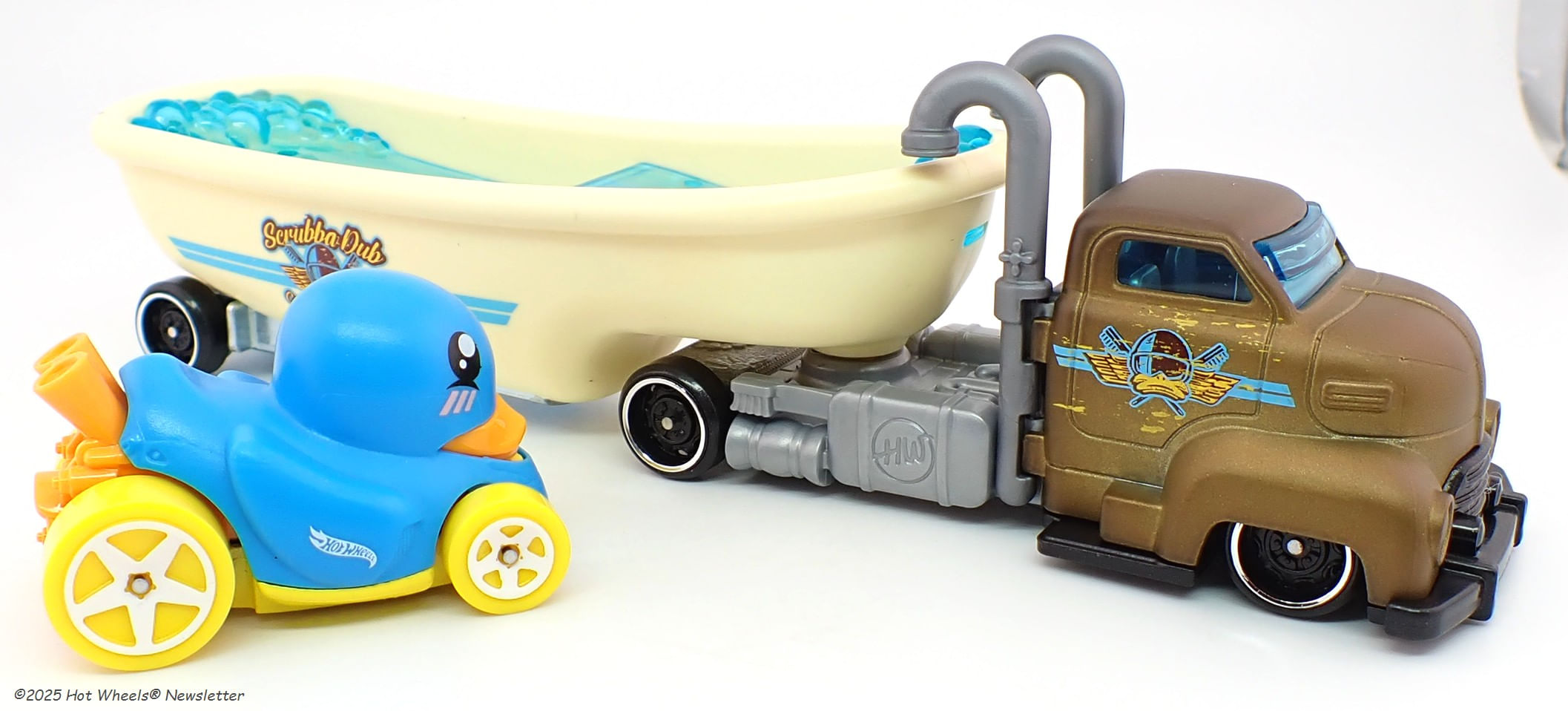 Hot Wheels - Caminhão Transportador - Scrubba Dub Driver Jkn77