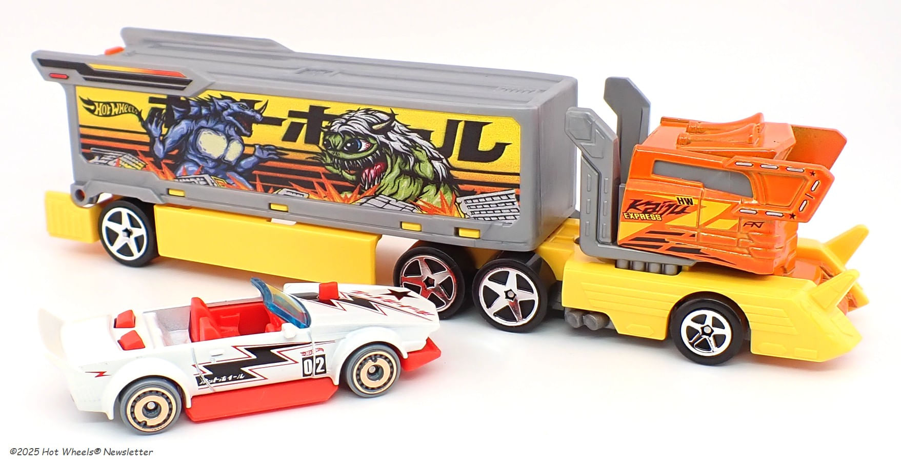 Hot Wheels - Caminhão Transportador - Galactic Express Jkn78