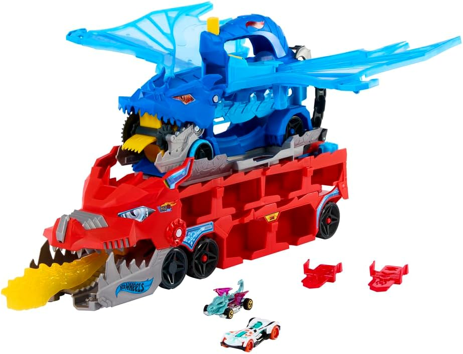 Hot Wheels - Pista Transportadora de Dragão Jbm72
