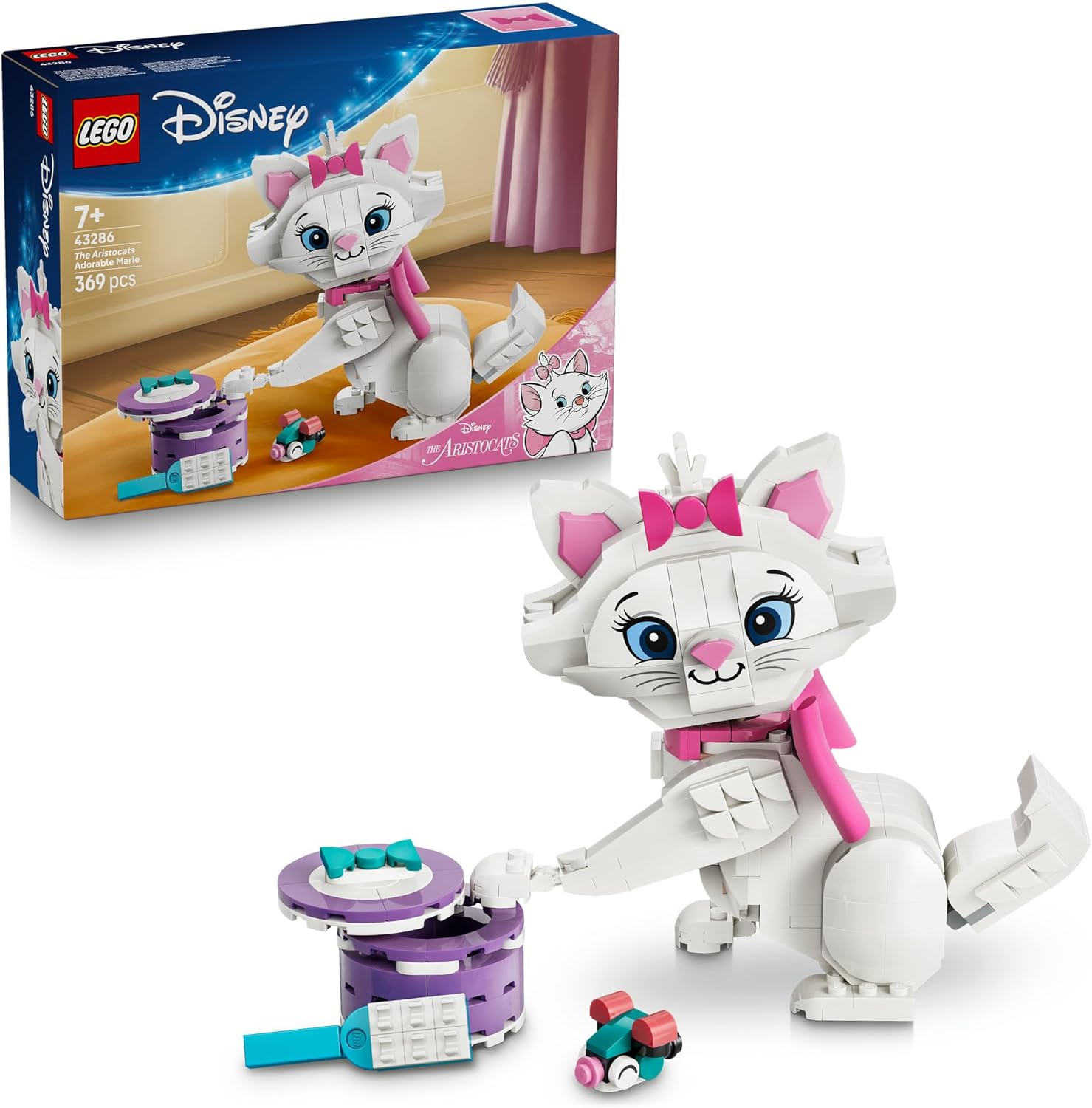43286 Lego Disney - a Adorável Marie de Os Aristogatos