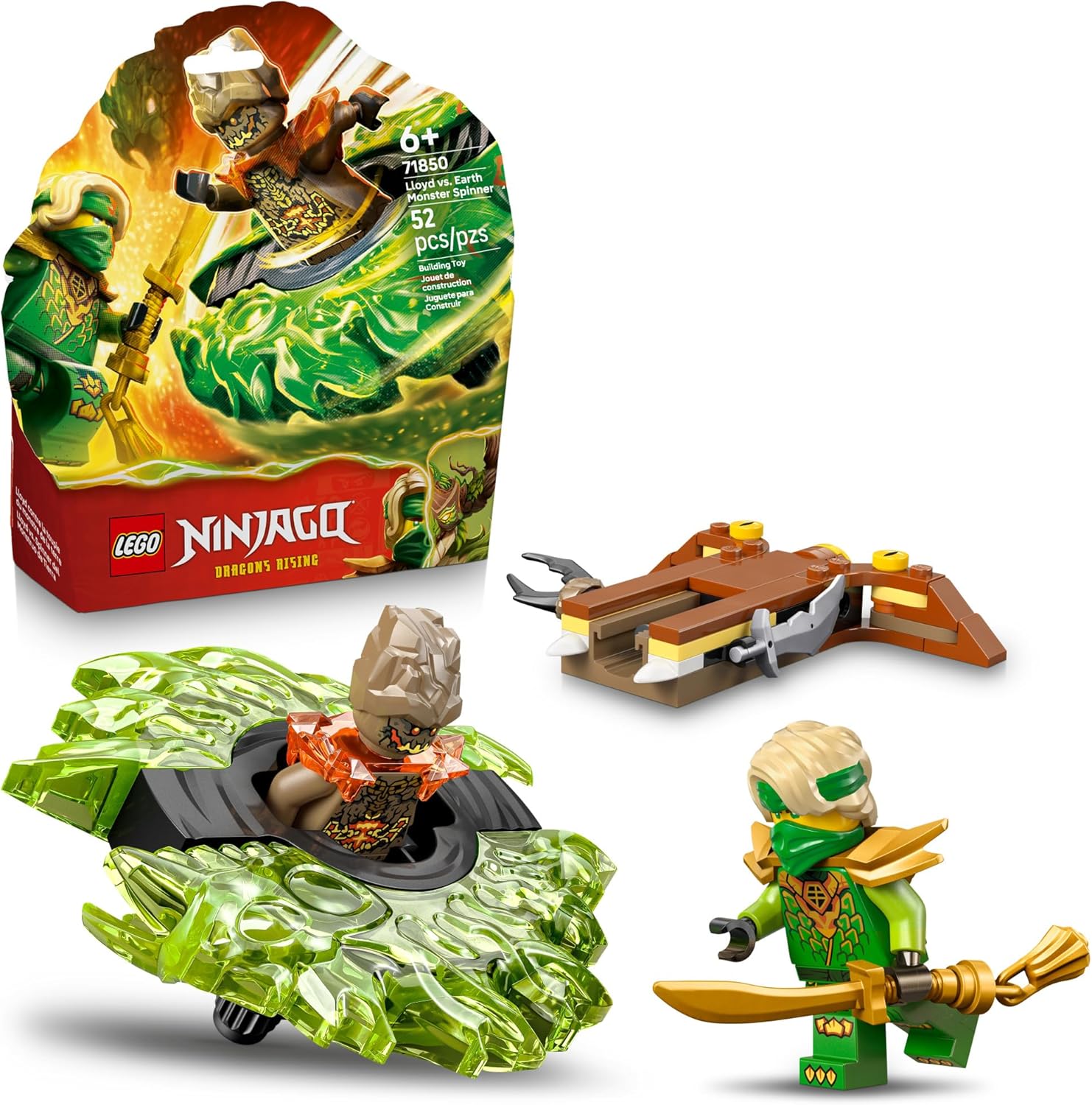 71850 Lego Ninjago - Lloyd Vs Girador de Monstro Elemental