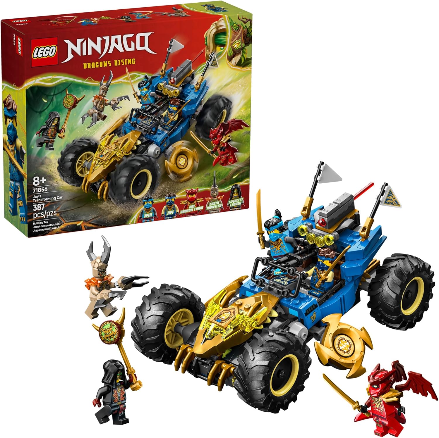 71856 Lego Ninjago - Carro Transformador do Jay