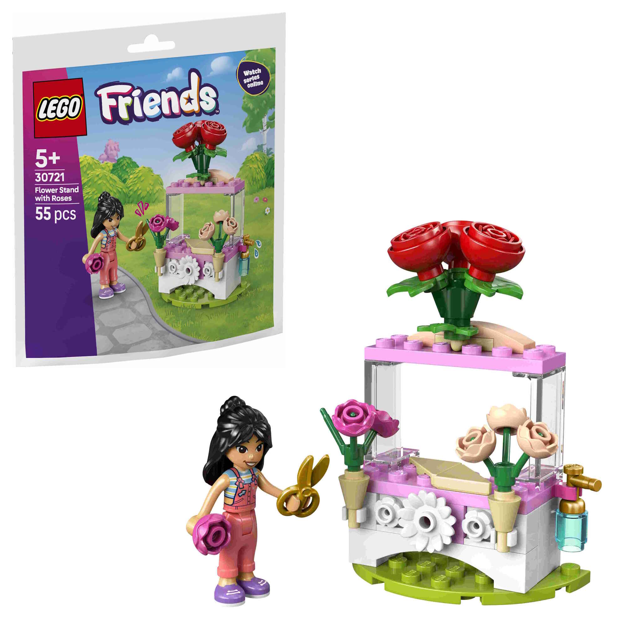30721 Lego Friends - Barraca de Flores com Rosas Saquinho
