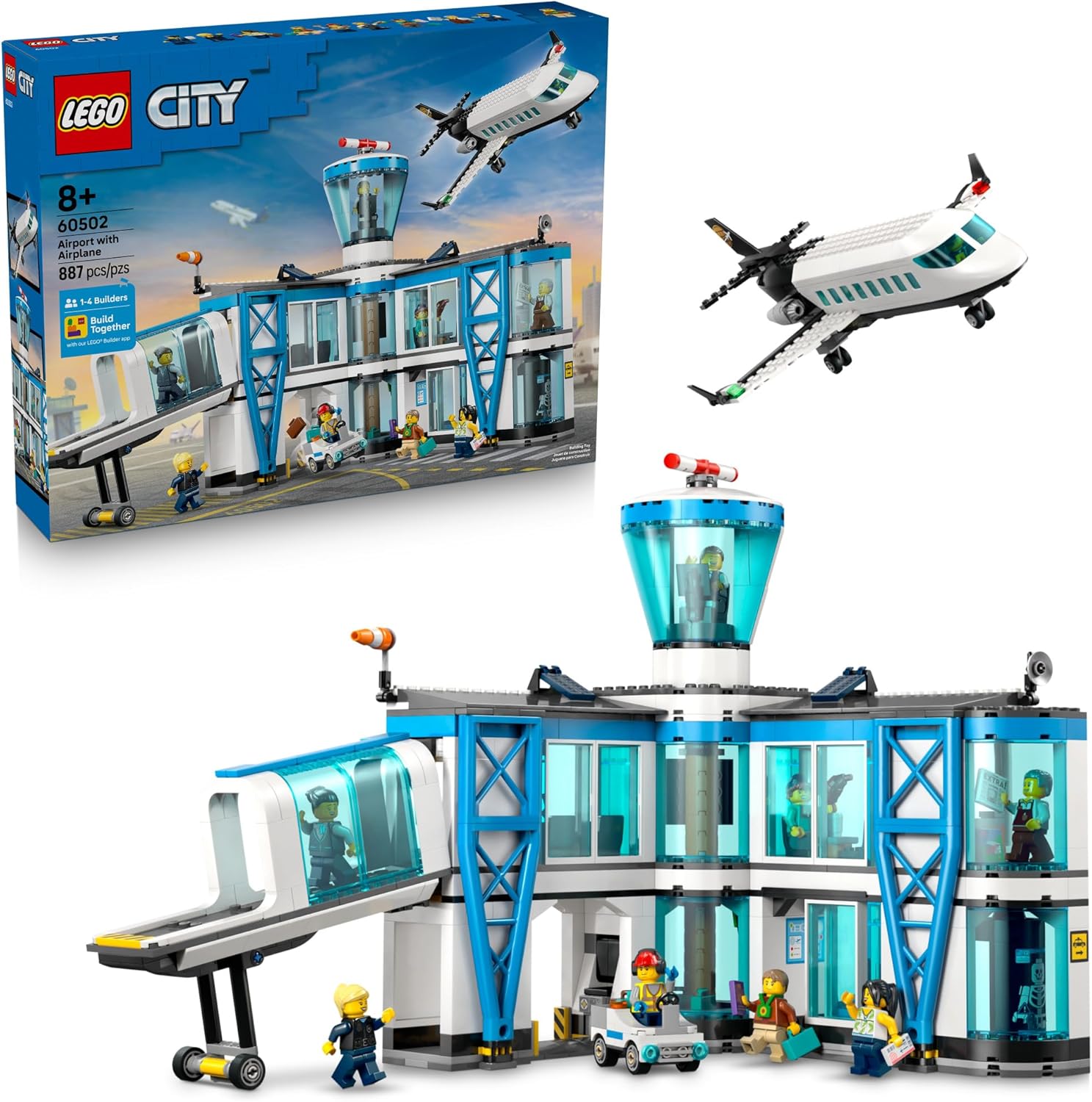 60502 Lego City - Aeroporto com Avião