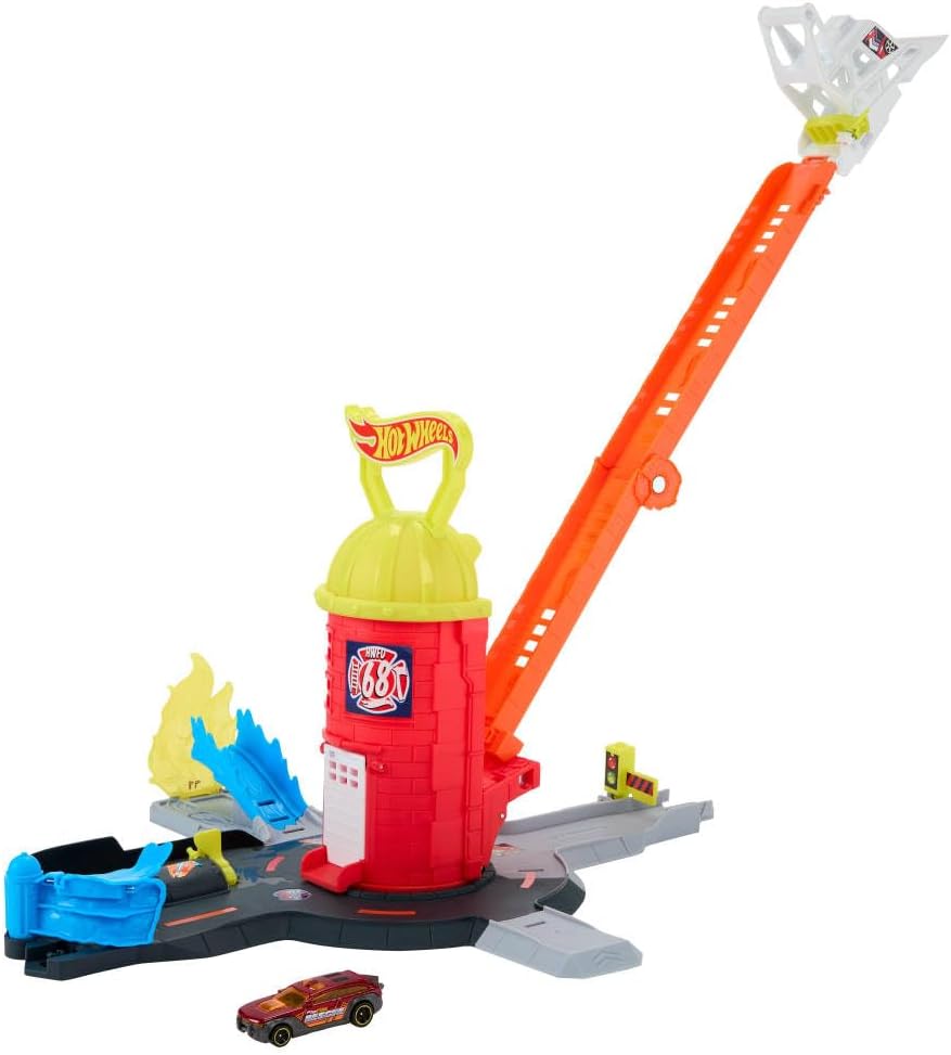 Hot Wheels - Super Quartel Dos Bombeiros Jhl95