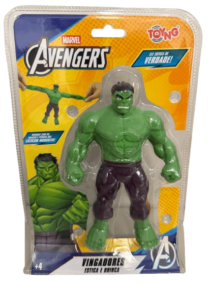 Vingadores - Estica e Brinca - Hulk - Toyng