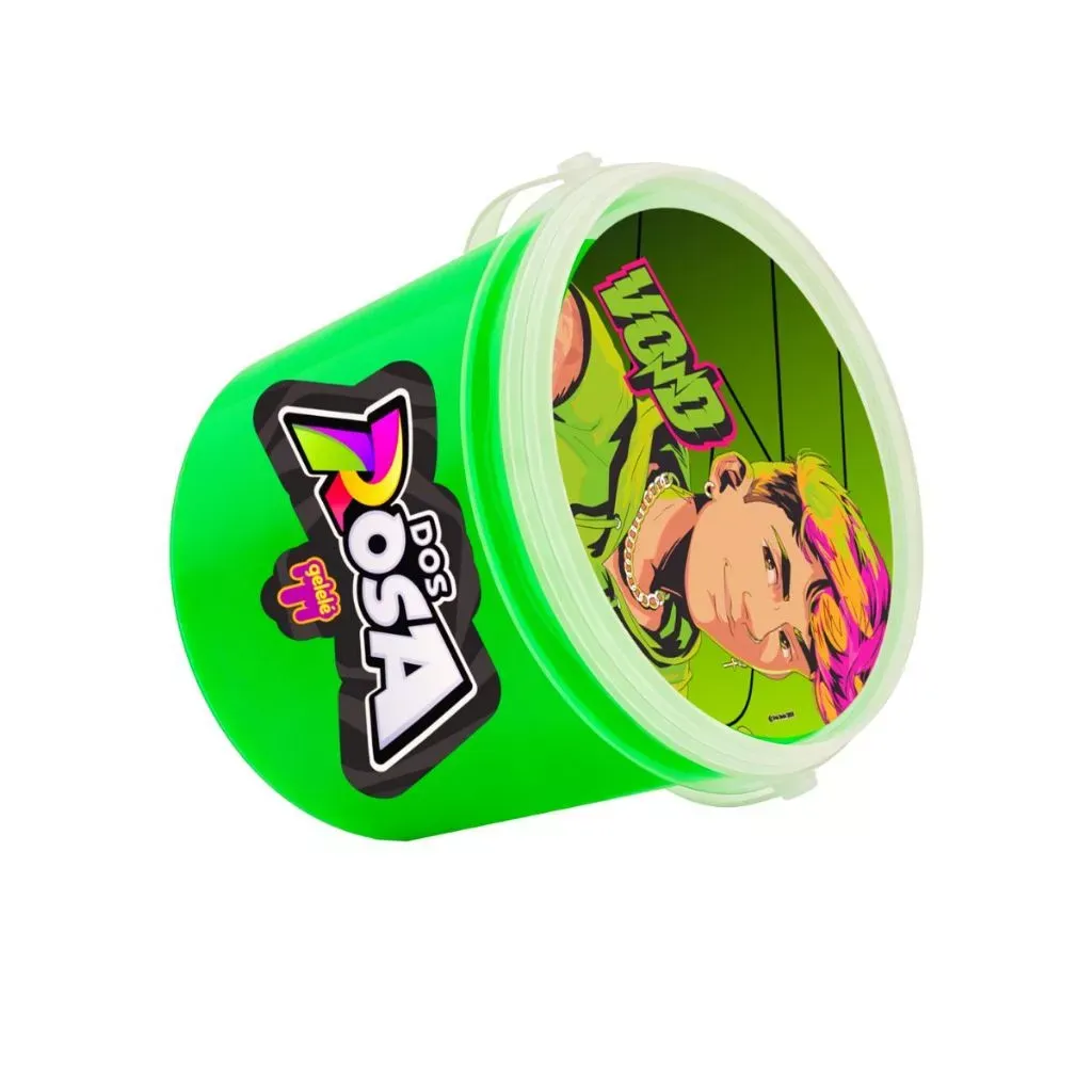 Geleca Gelelé Big Slime Dos Rosa - Pote 1,5kg - Verde (void)