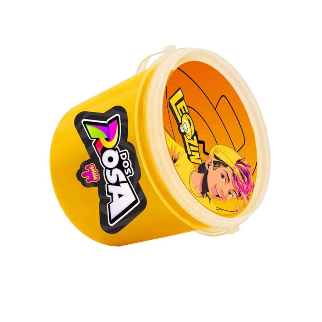 Geleca Gelelé Big Slime Dos Rosa - Pote 1,5kg - Amarela (leozin)