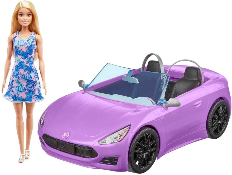 Boneca Barbie com Carro Conversível Hby29