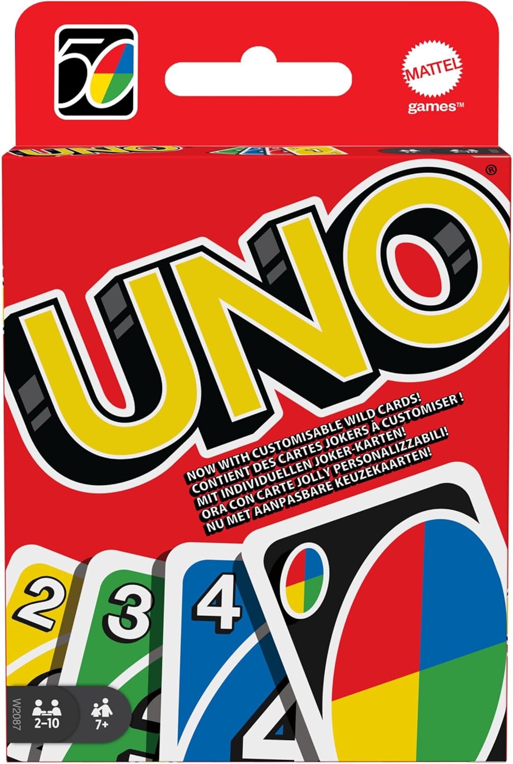 Jogo Uno Original W2087 - Mattel