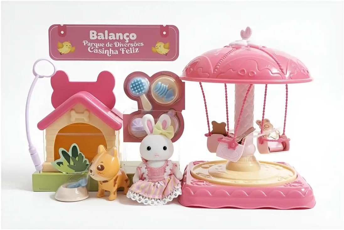Casinha Feliz - Parque de Diversões - Balanço Zp01361 - Zoop Toys