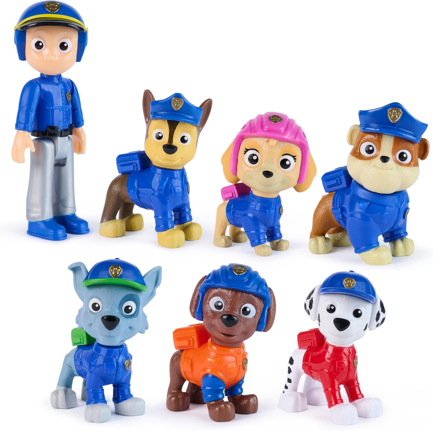 Patrulha Canina - Search & Rescue - Pack com 7 Mini Figuras - Sunny