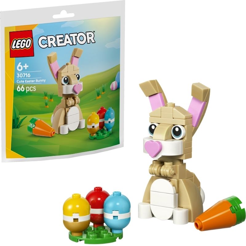 30716 Lego Creator - Coelhinho da Páscoa Adorável Saquinho