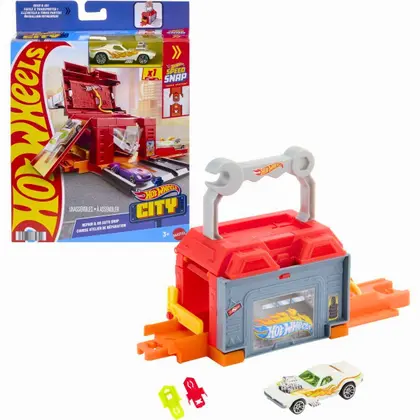 Hot Wheels - Pista Oficina de Reparos Jhl45