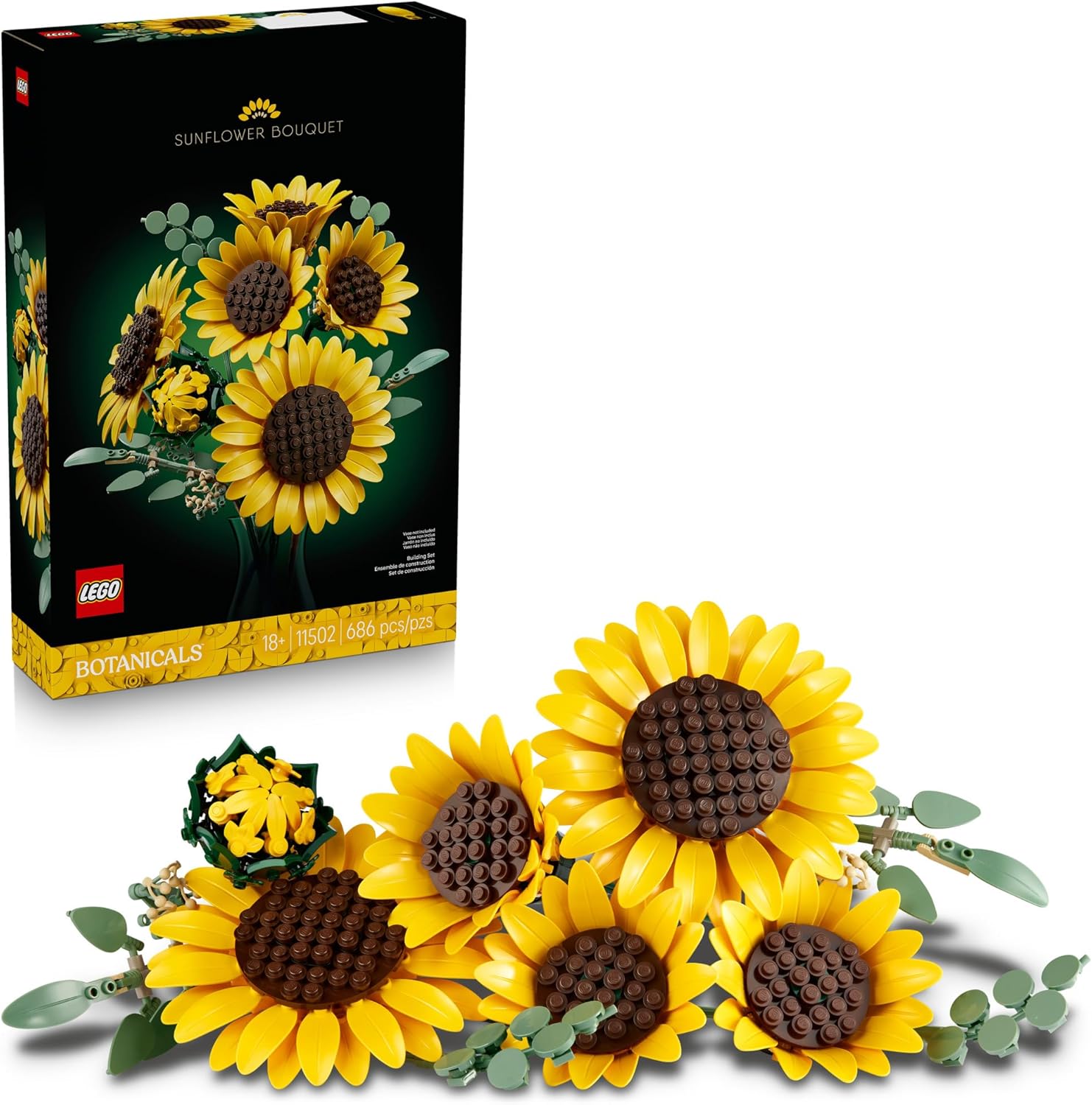 11502 Lego Botanical Collection - Buquê de Girassóis