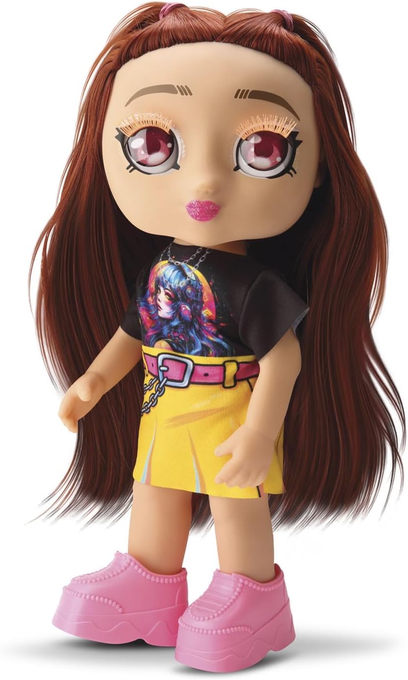Boneca Diver Fashion - Kpop Singers - Castanho - Divertoys