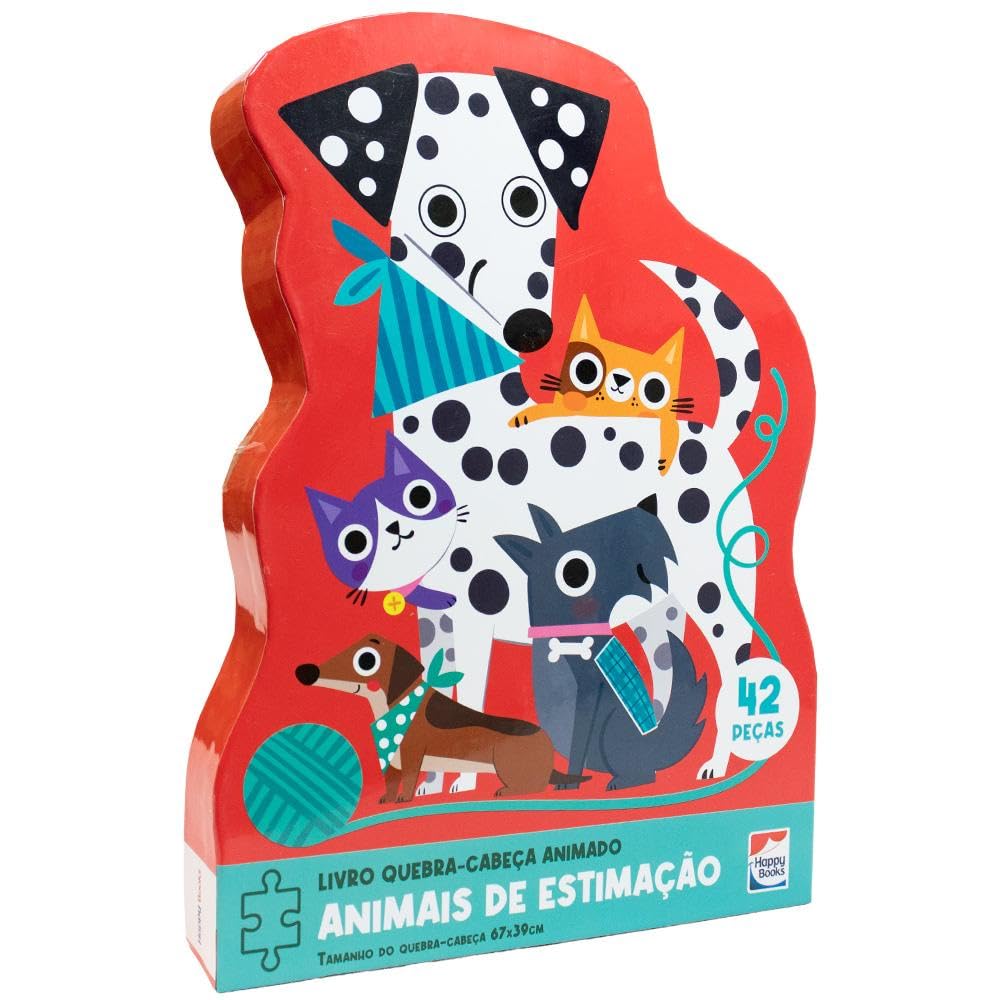 Livro - Quebra-Cabeça Animado: Animais de Estimação