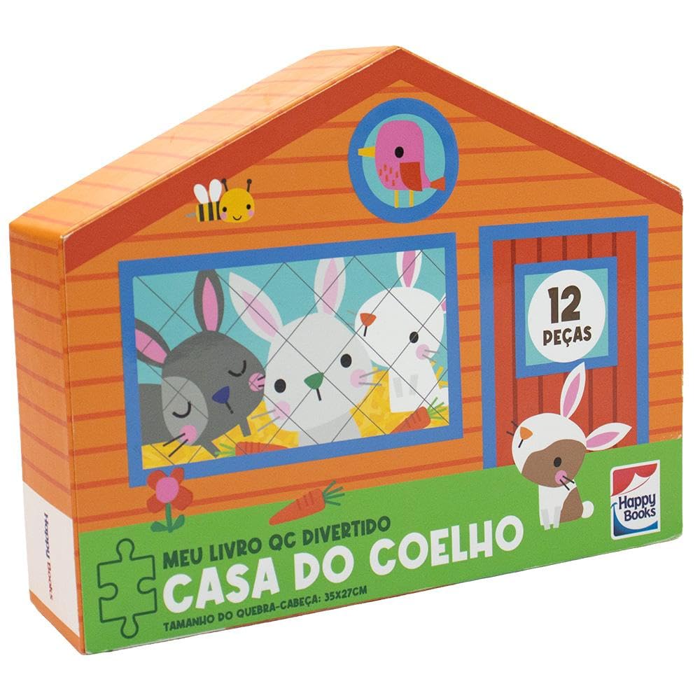 Livro - Quebra-Cabeça Divertido: Casa do Coelho