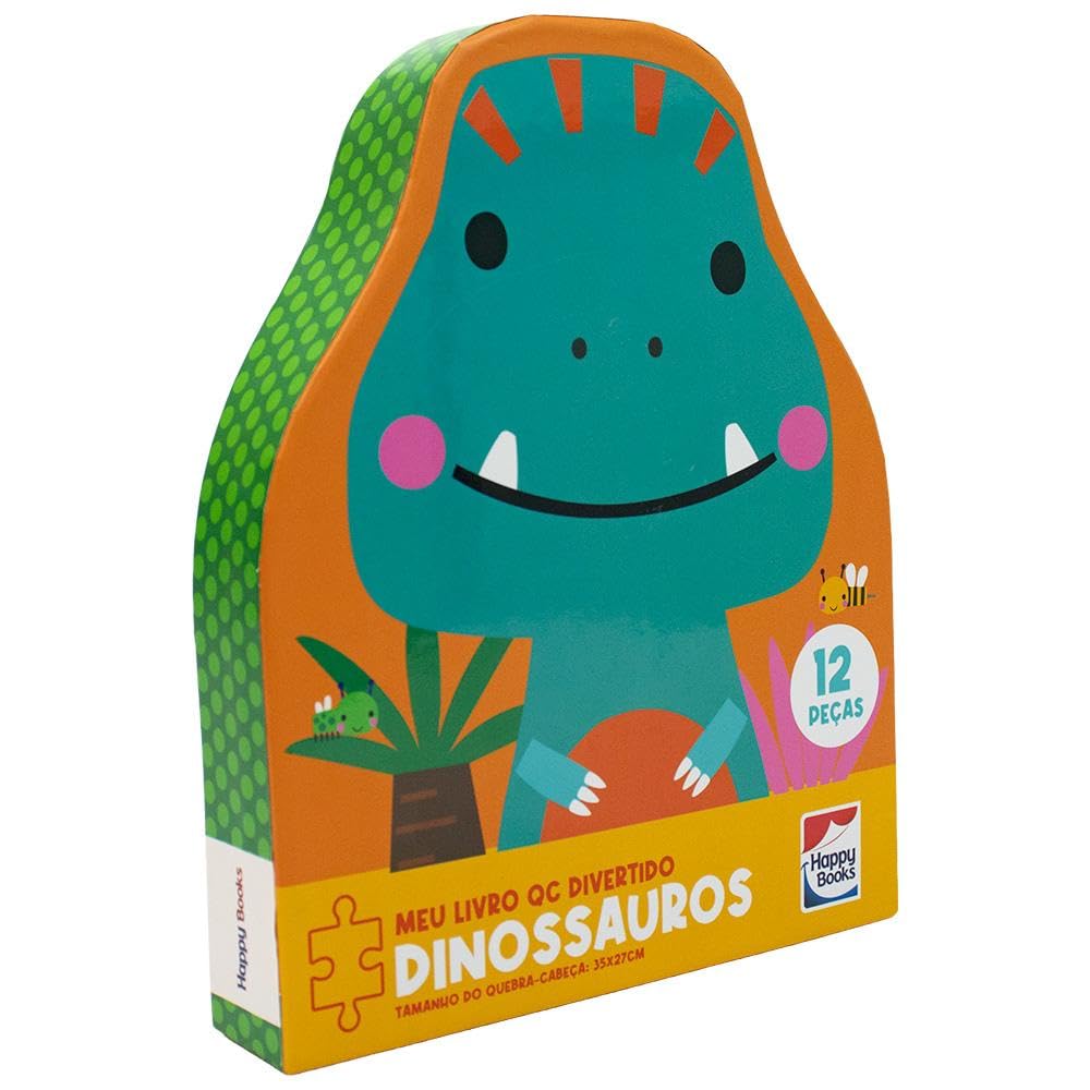 Livro - Quebra-Cabeça Divertido: Dinossauros