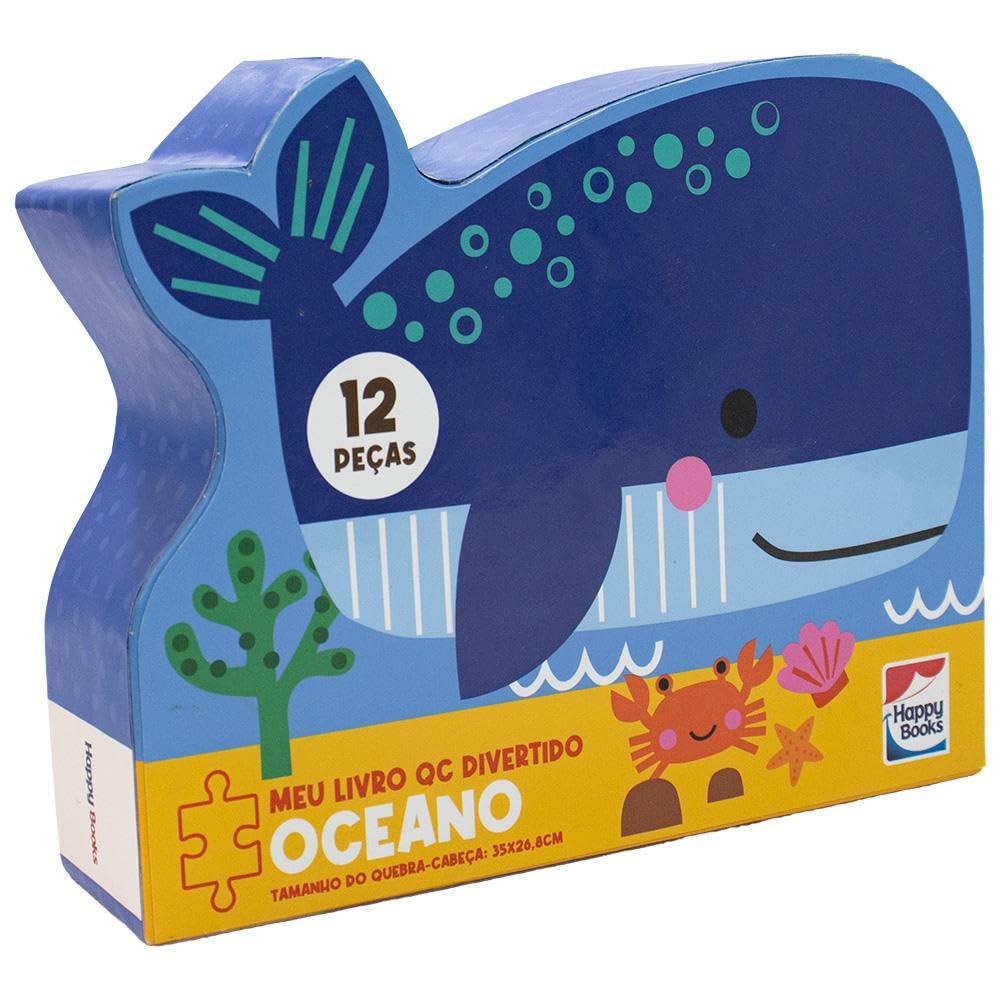 Livro - Quebra-Cabeça Divertido: Oceano