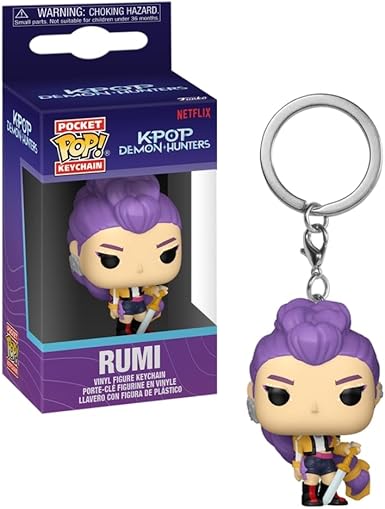 Funko Pop Chaveiro - Guerreiras do K-Pop - Rumi