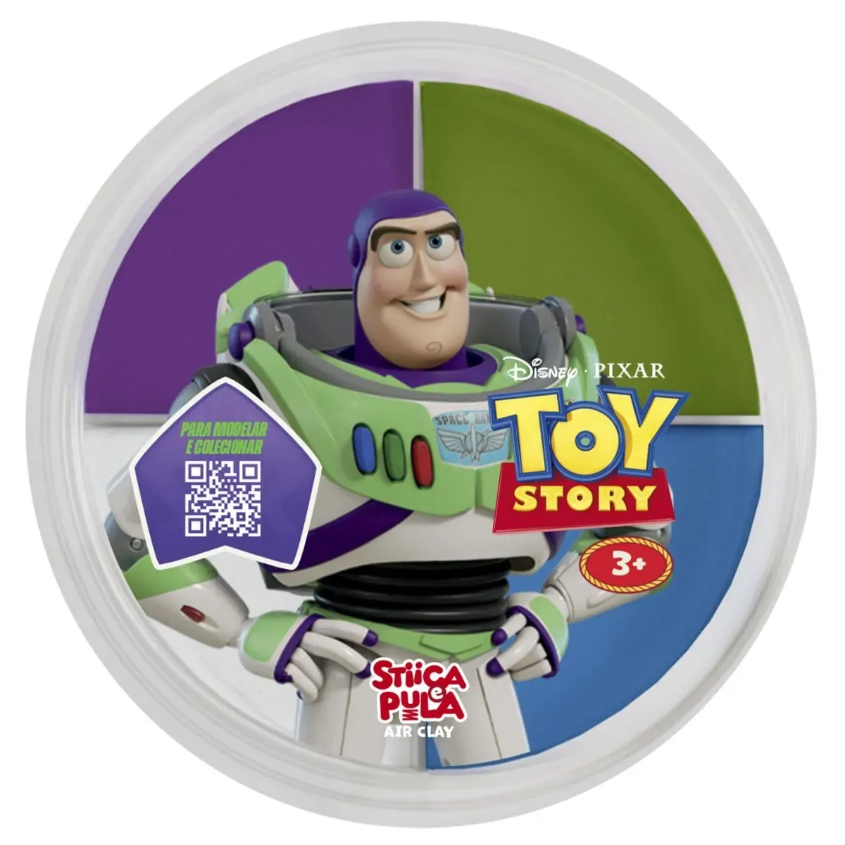 Massinha Stica e Pula Air Clay 20g - Toy Story