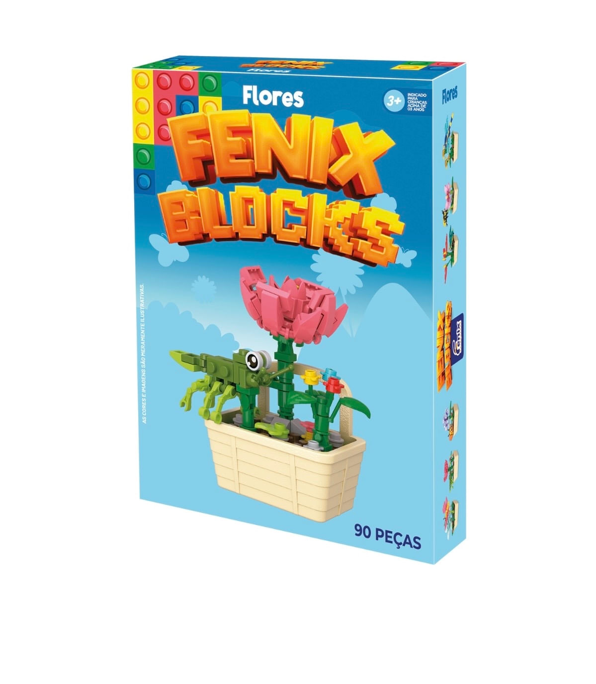 Fenix Blocks - Blocos de Montar - Flores