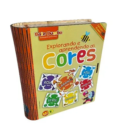 Quebra-Cabeça Explorando e Aprendendo As Cores - Bate Bumbo