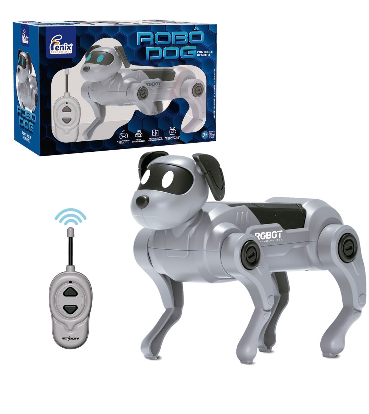 Robô Dog com Controle Remoto - Fenix